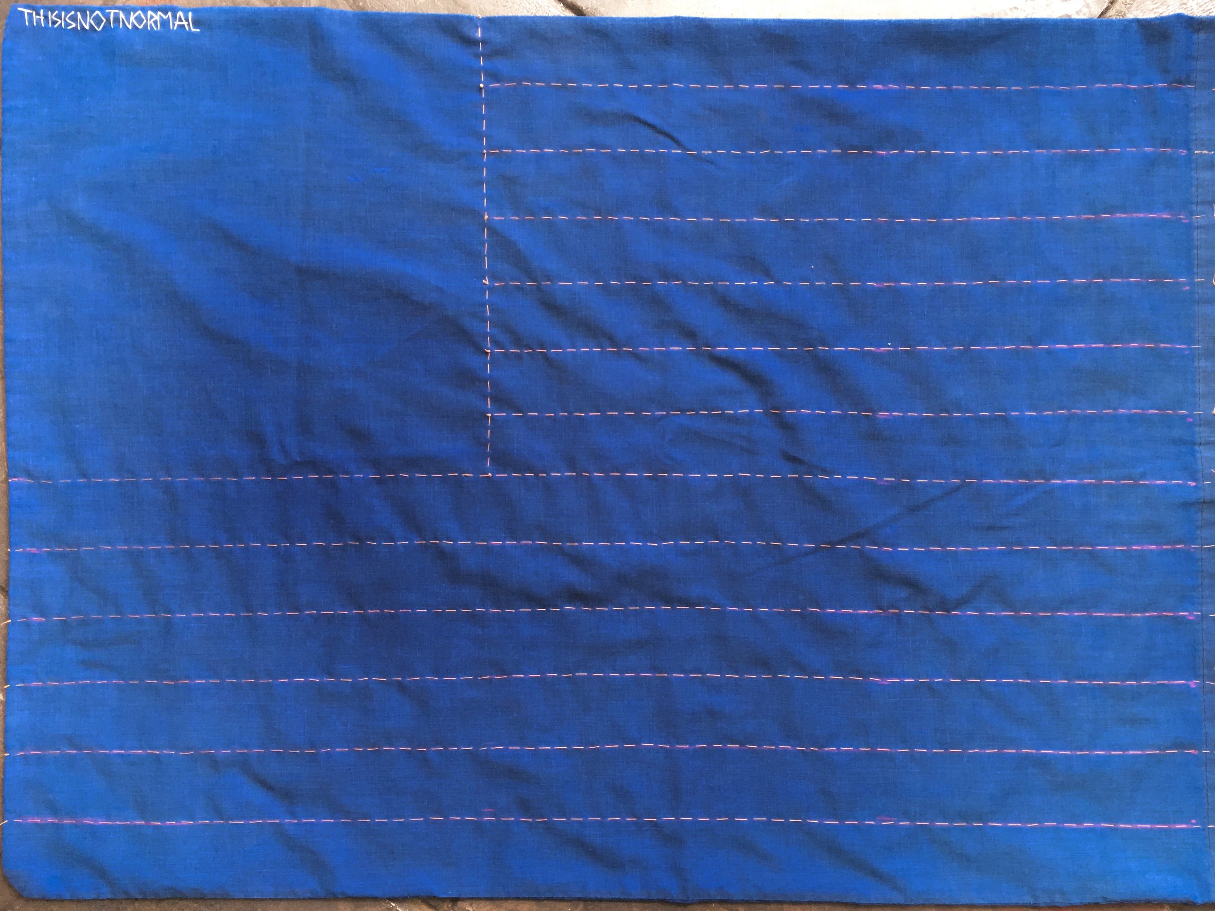 The first Flag of Resistance, begun April 30, 2017