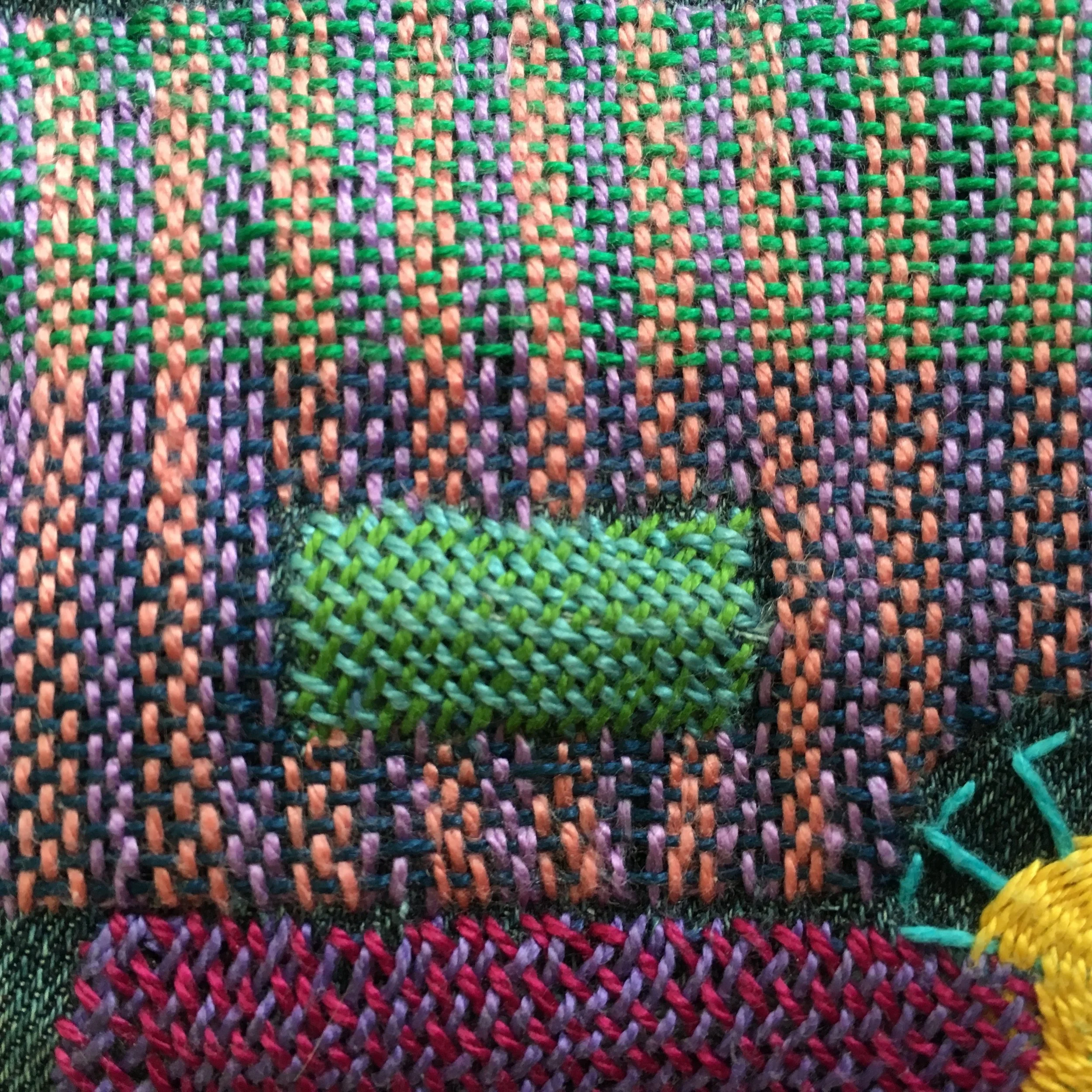 The patch, finished.
