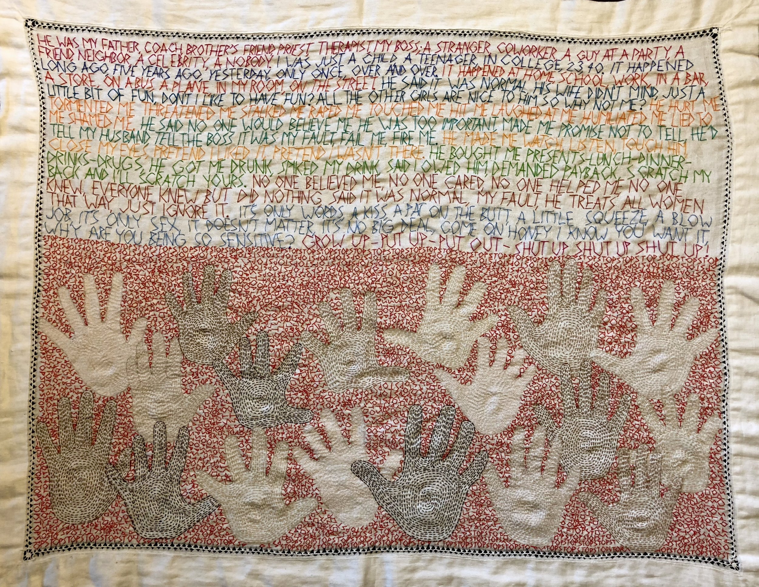 "Hands Off!" by India Tresselt 2018