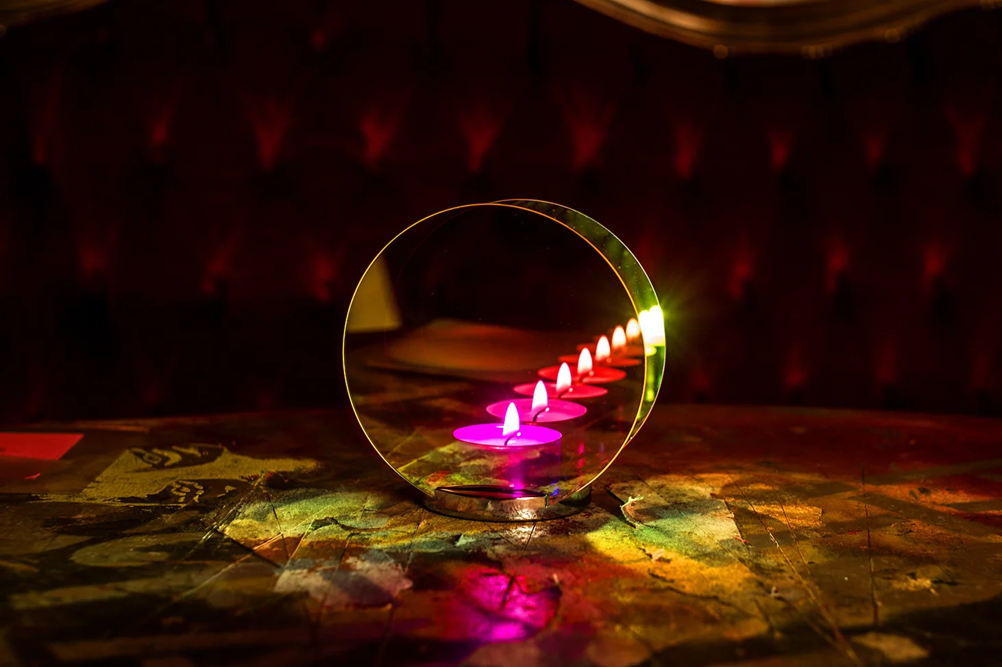 Candela Ljus Magenta