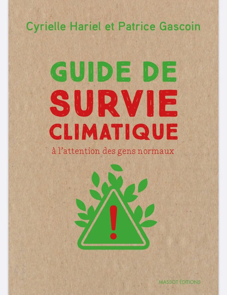 Couverture : Guide de survie climatique A l'attention des gens normaux