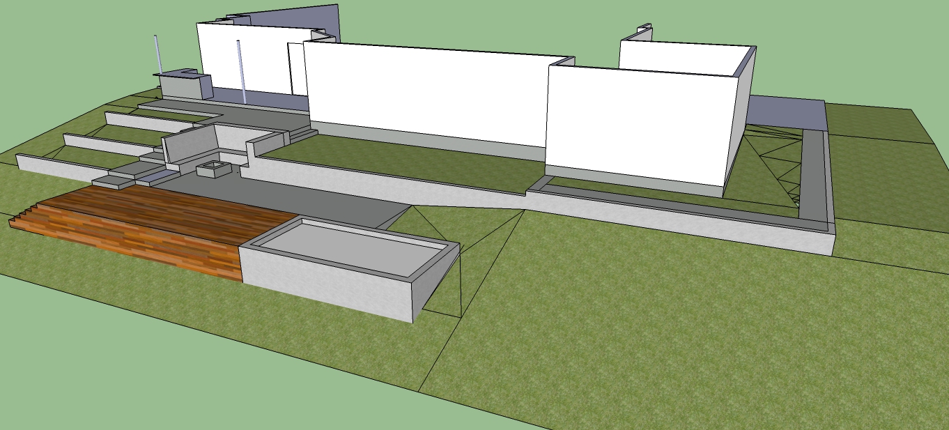 Sterling rear yard