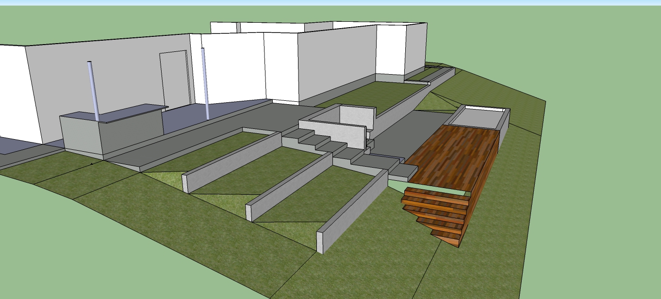 Sterling rear yard