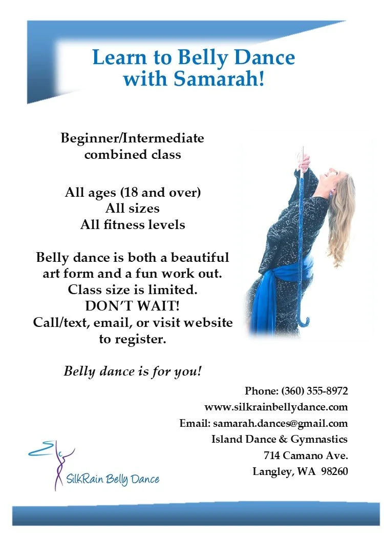 SilkRain Belly Dance Student Recital and Hafla