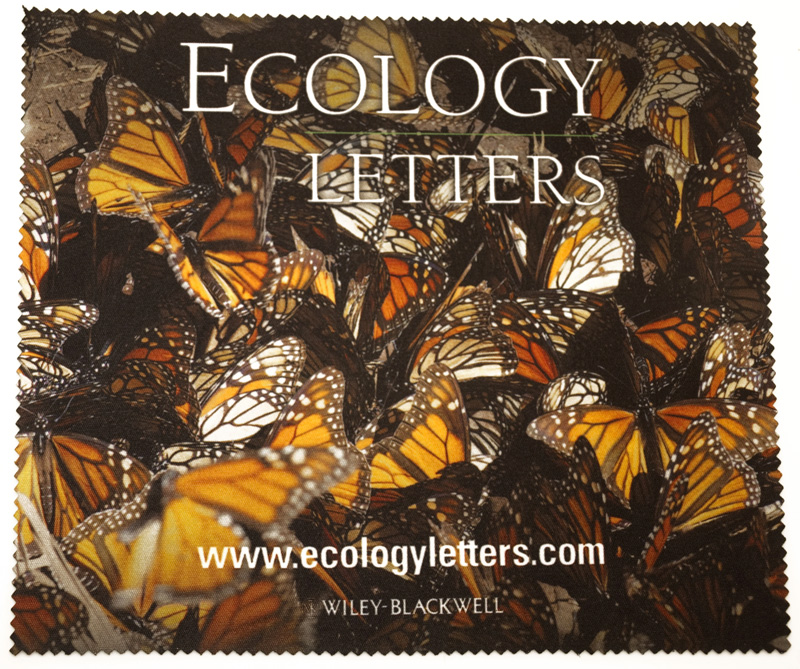 Beautiful artwork on an Ecology microfiber cloth