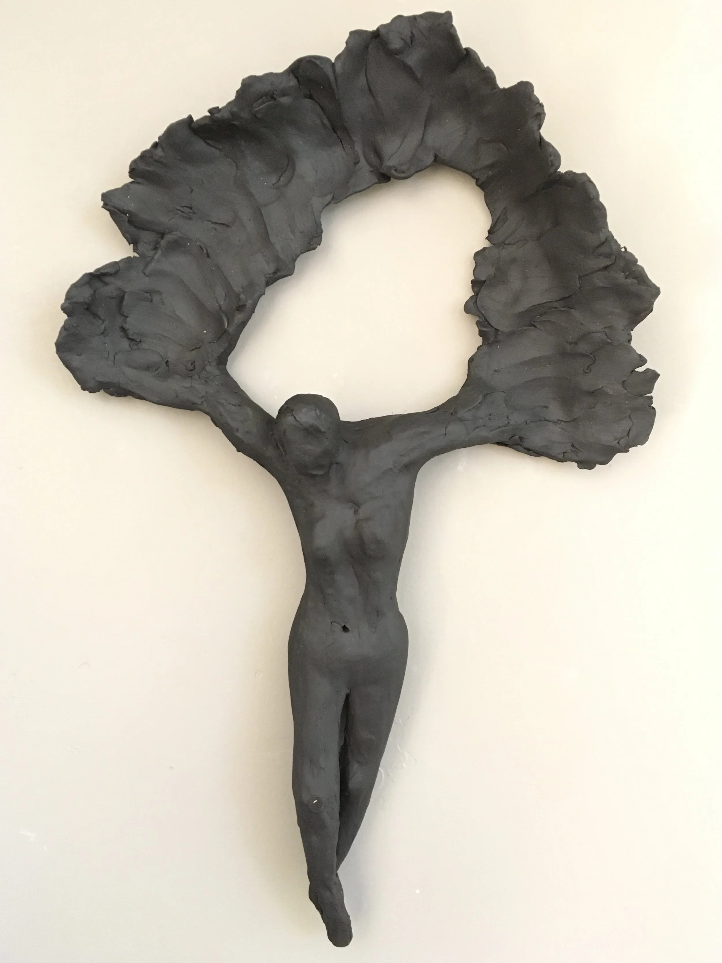 Ceramic Wall Mount Sculpture $245