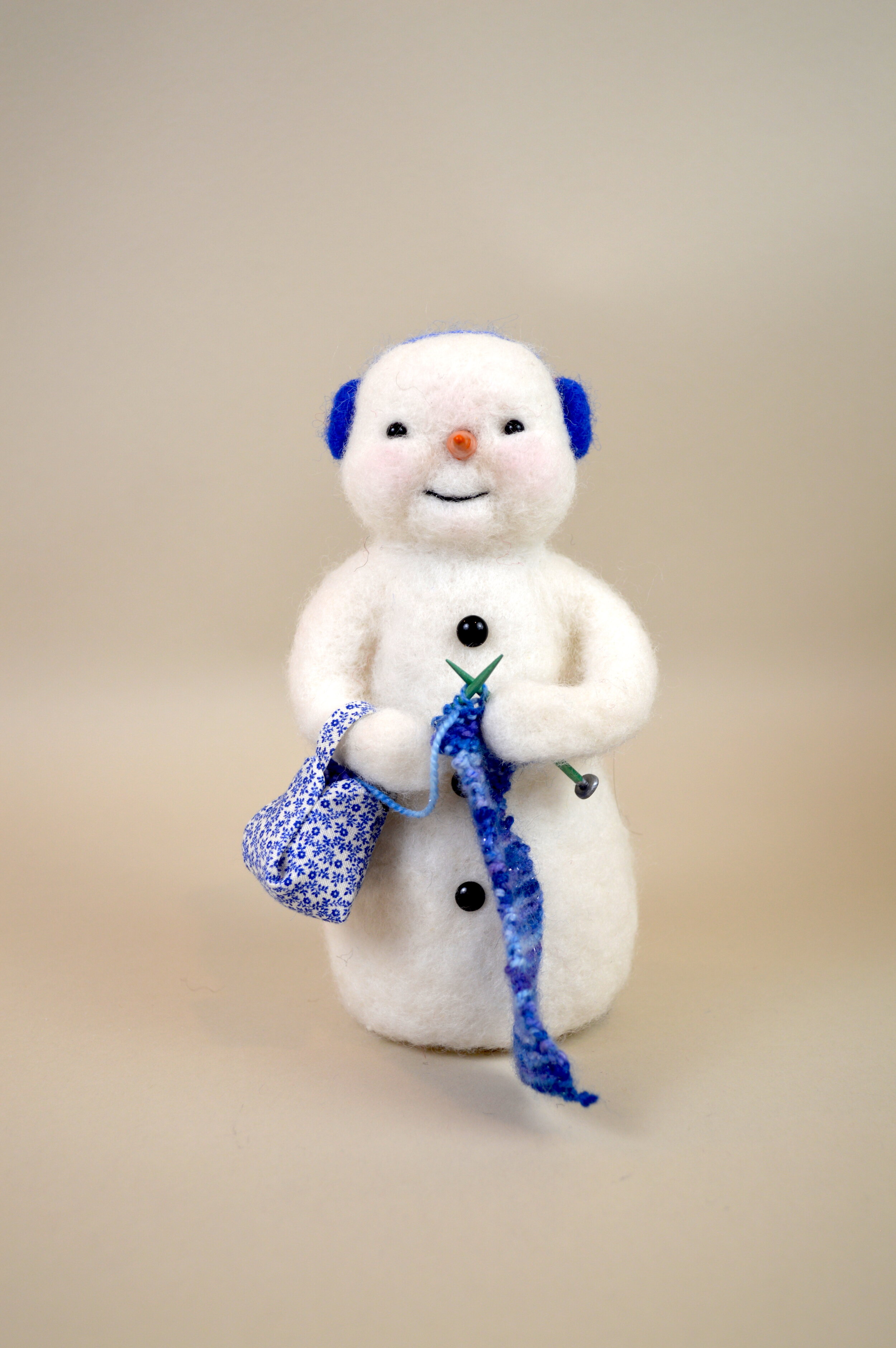 Snowman Knitting
