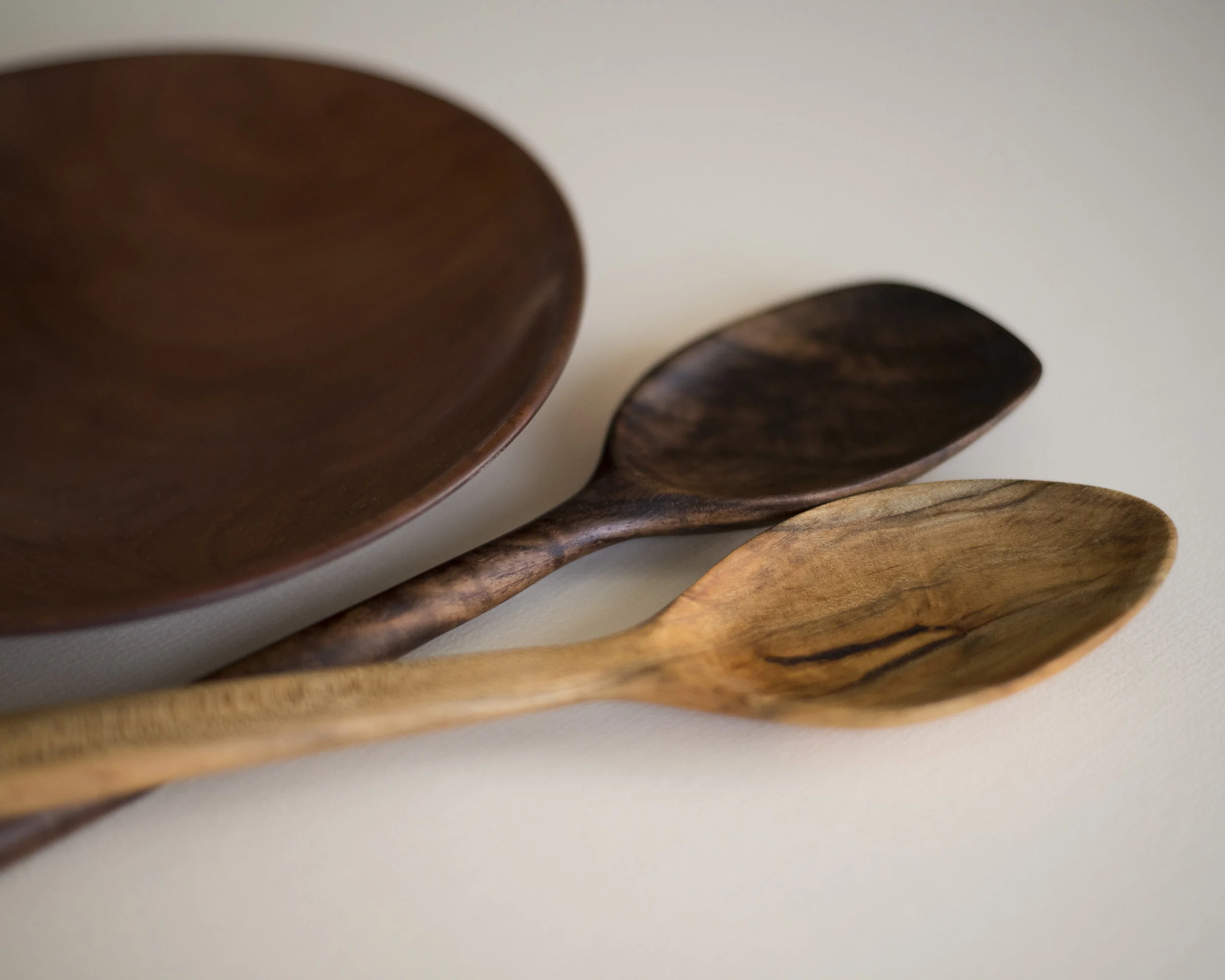 bowl & spoons