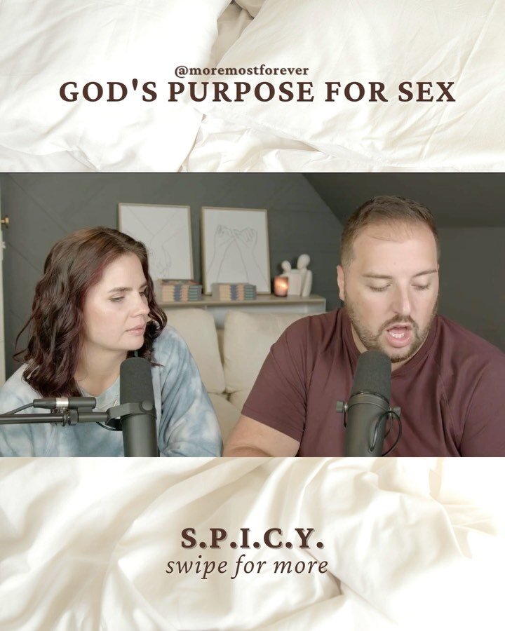 Sex should be SPICY 🌶
❤️&zwj;🔥Satisfaction
❤️&zwj;🔥Procreation, Partnership, Prophetic Activation
❤️&zwj;🔥Intimacy 
❤️&zwj;🔥Comfort
❤️&zwj;🔥Yielding &amp; Yearning 

This is an excerpt from our podcast &ldquo;Needed Conversations.&rdquo; Stream