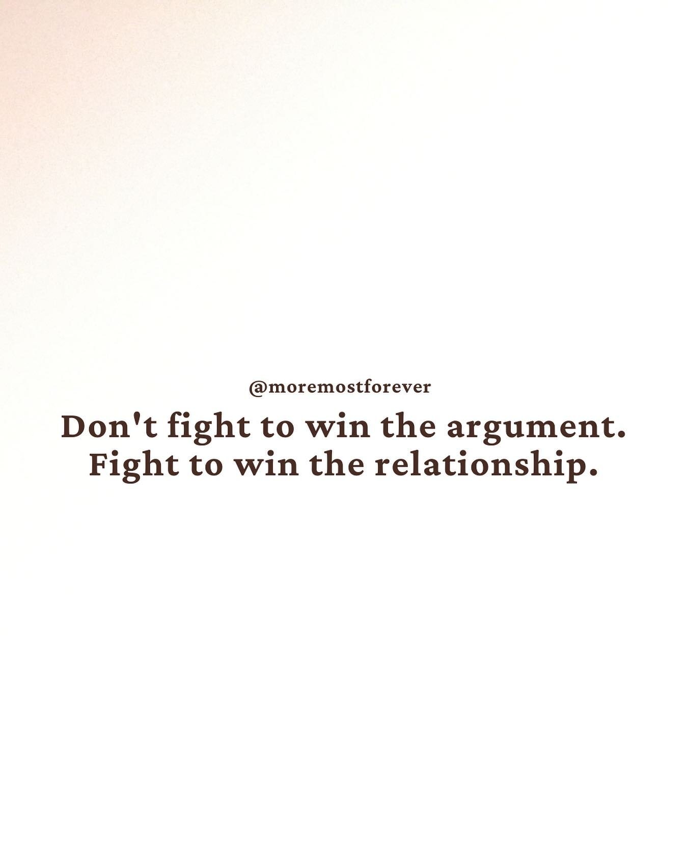 Fighting in marriage should be expected. Tension is a good thing and you&rsquo;re not supposed to think the same. If fighting is inevitable then you have to fight well. You&rsquo;re not fighting one another but fighting to understand each other more.