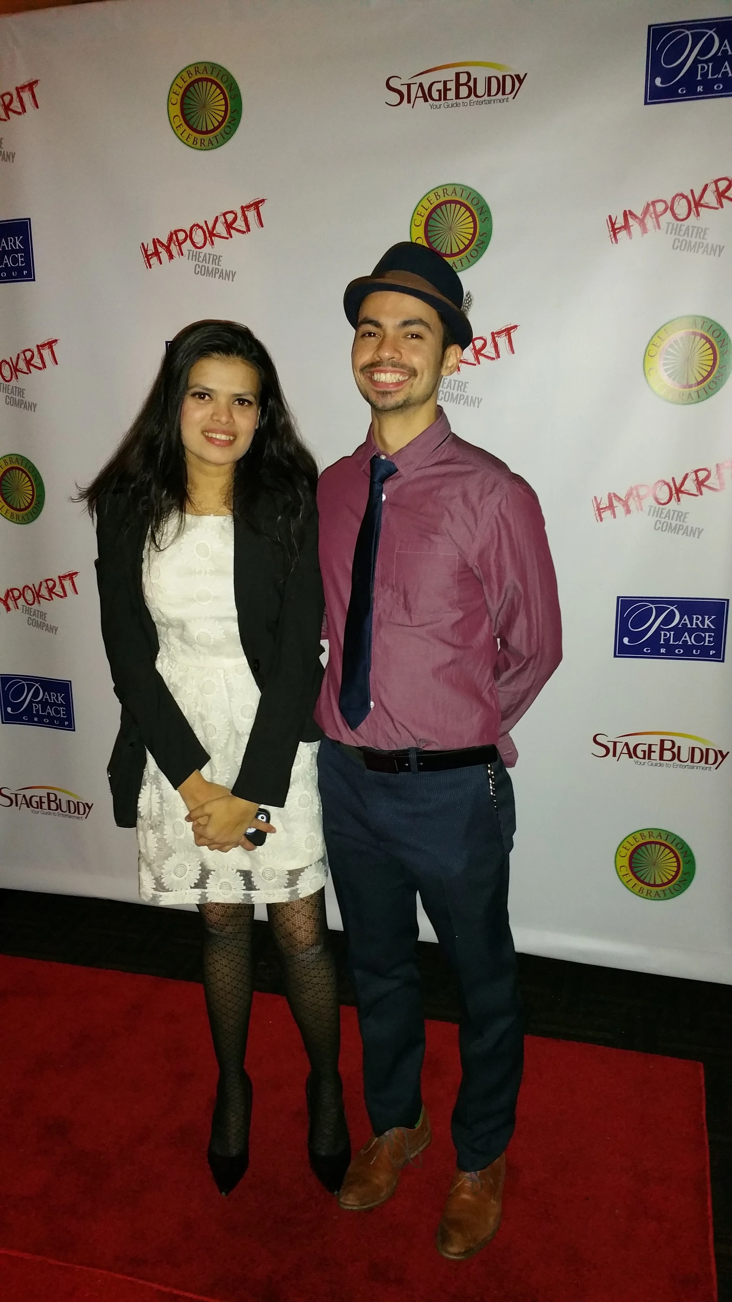 Second Star and Hypokrit pose for a photo