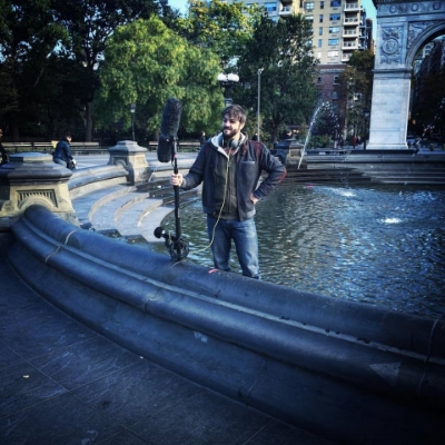 Shooting in a fountain