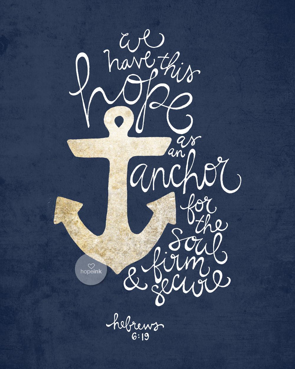 Anchor — Hope Ink