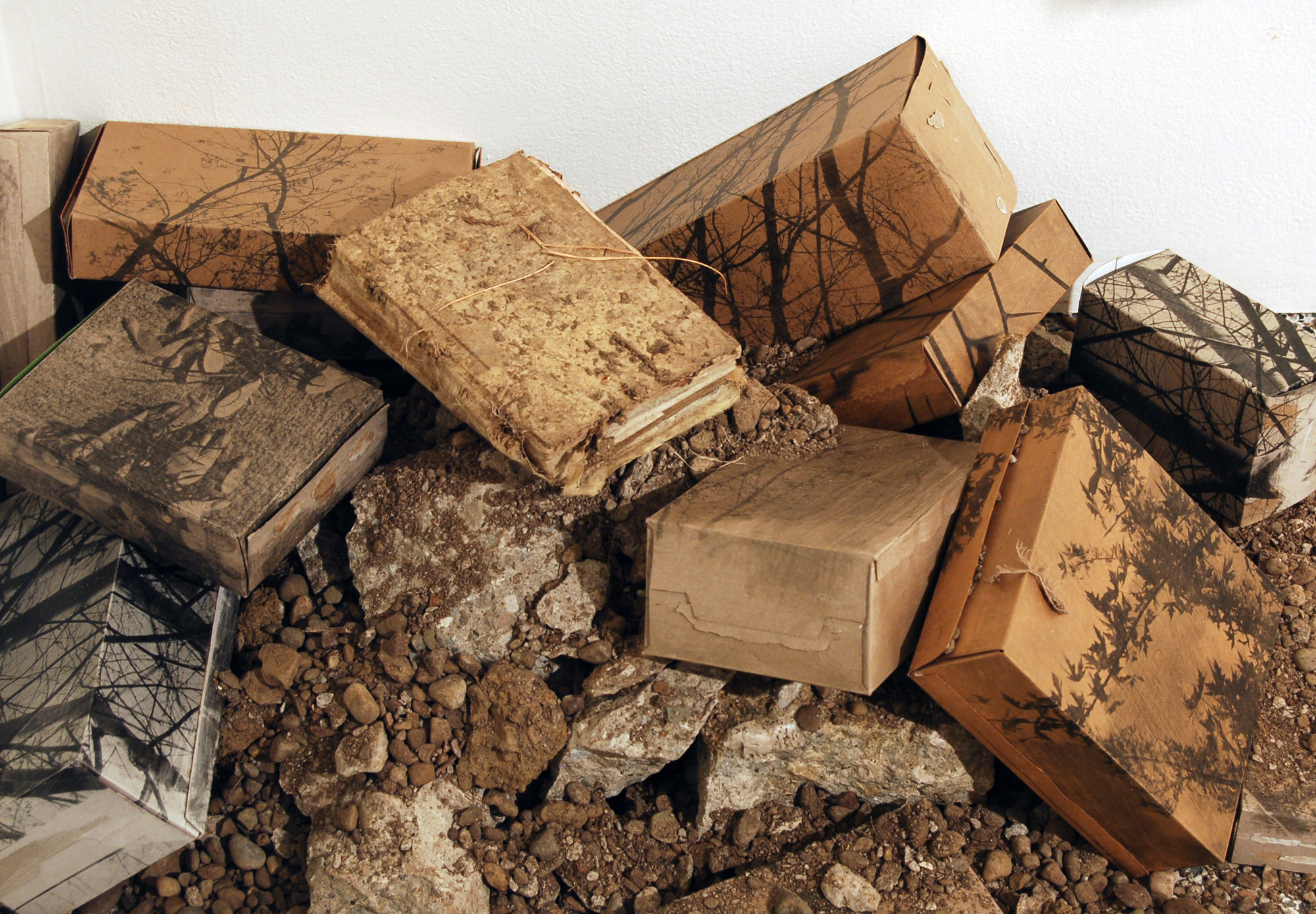 from the installation "Brutality Fields"