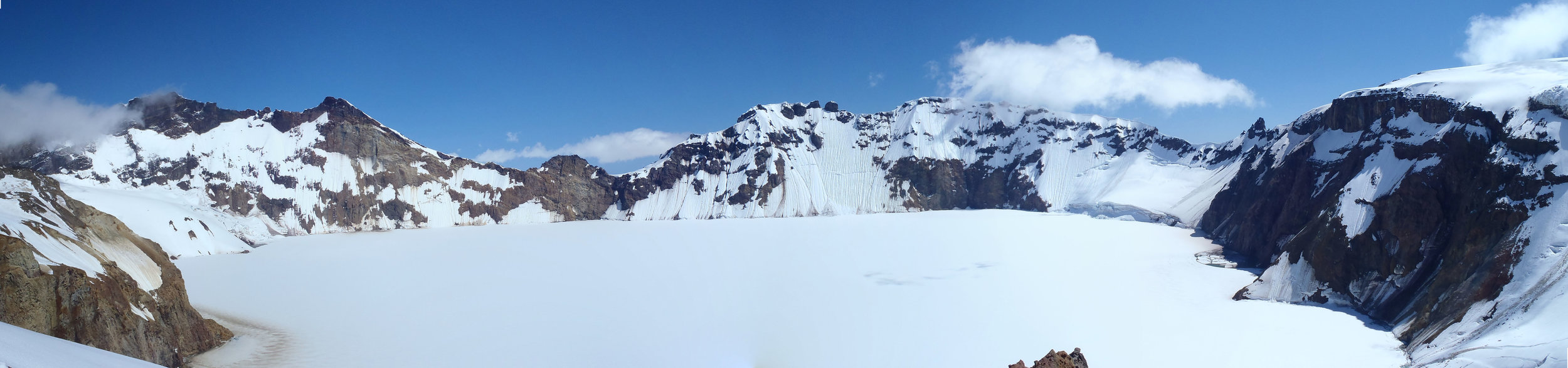 Katmai Caldera, Katmai NP, US - UAF Volcanology Field School 2016