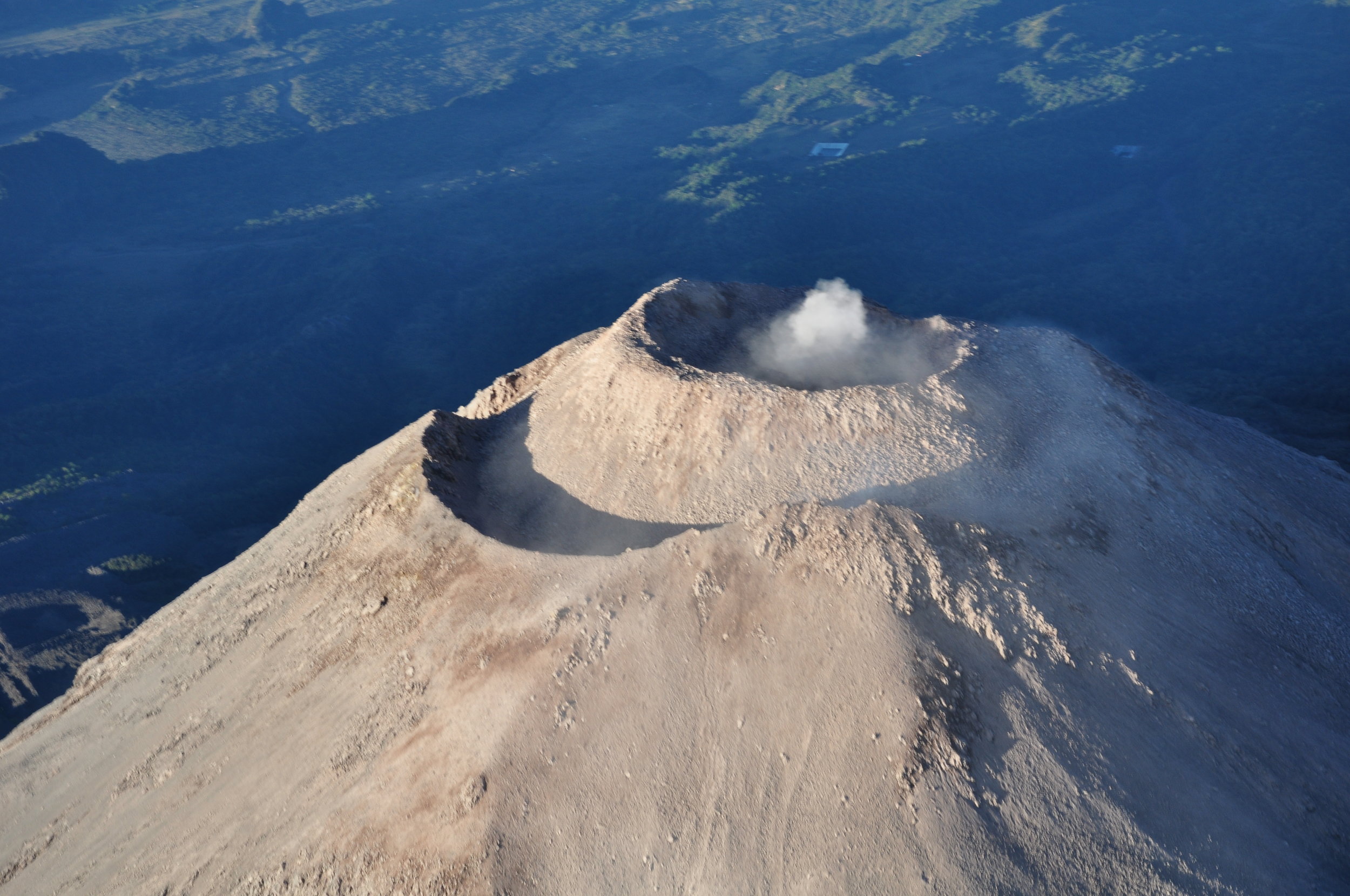 Summit of Colima Volcano, Mexico - PASI Workshop - January 2013