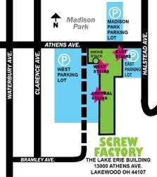 USE THE CENTRAL STAIRCASE IN THE WEST LOT TO ACCESS MY STUIDO.