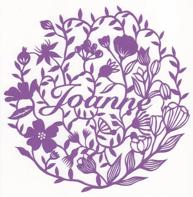 Name Decoration-papercut