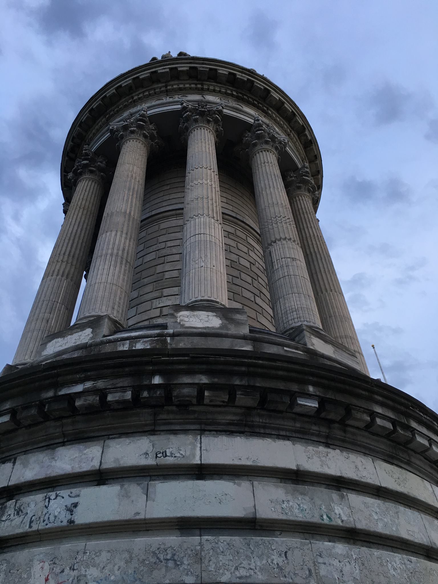 The Soldiers and Sailor’s Monument, 89th and Riverside.