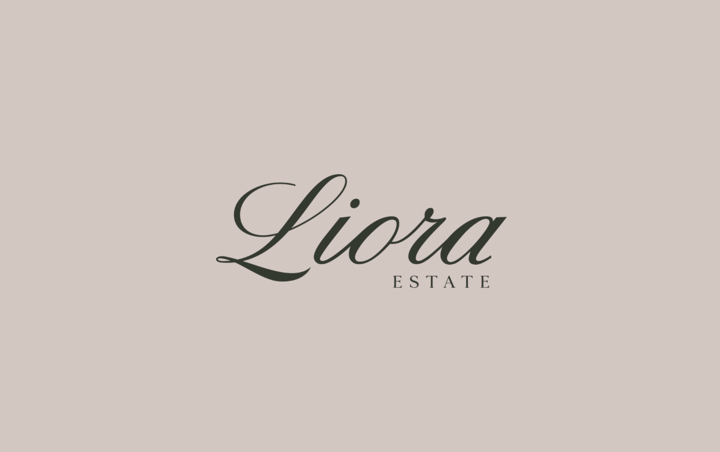 Liora Estate logo representing the Healdsburg boutique hotel featuring original Bradford Brenner artwork throughout the property.