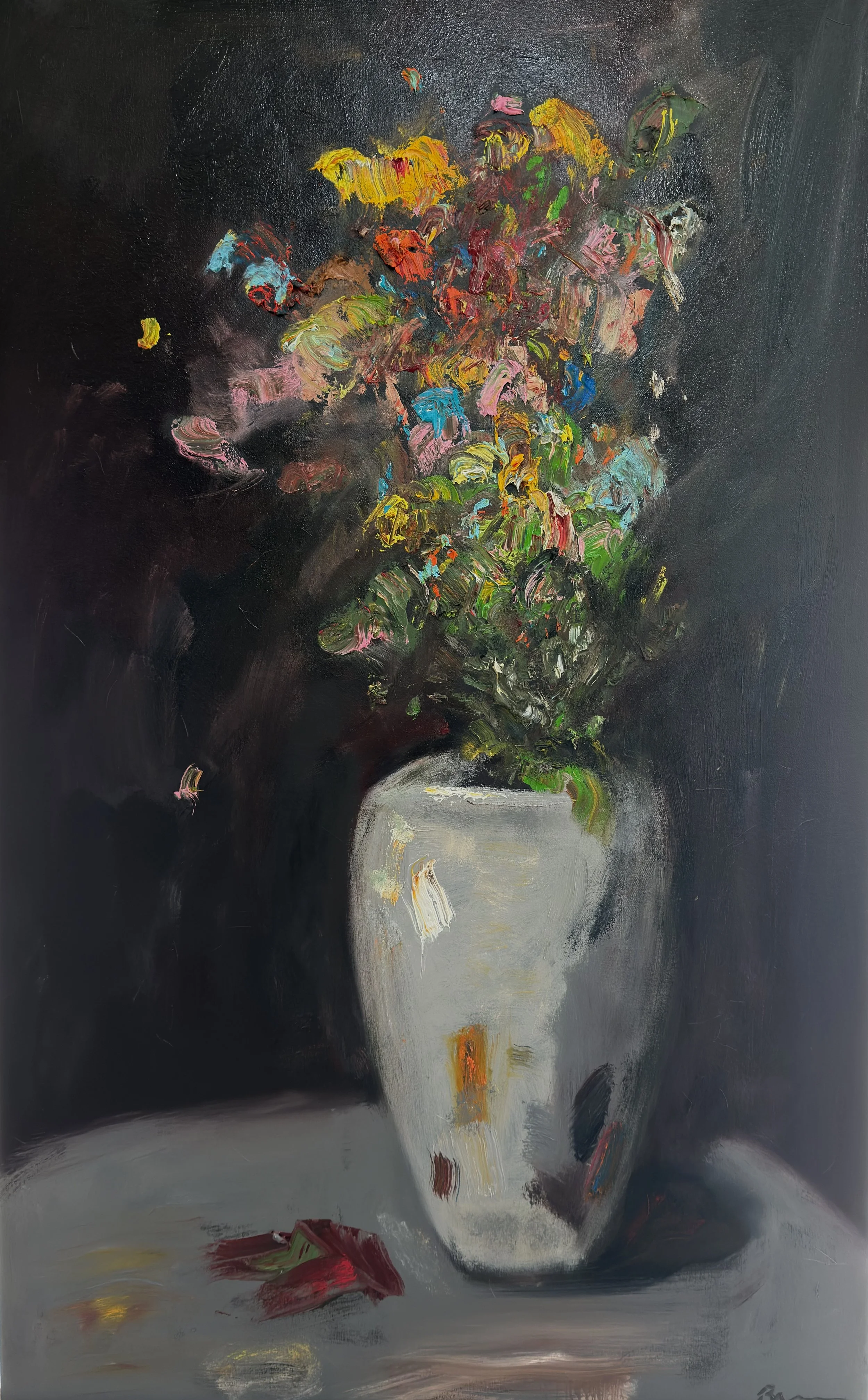 Midnight Walk in the Meadow, 48%22 x 30%22 Rosie.jpeg