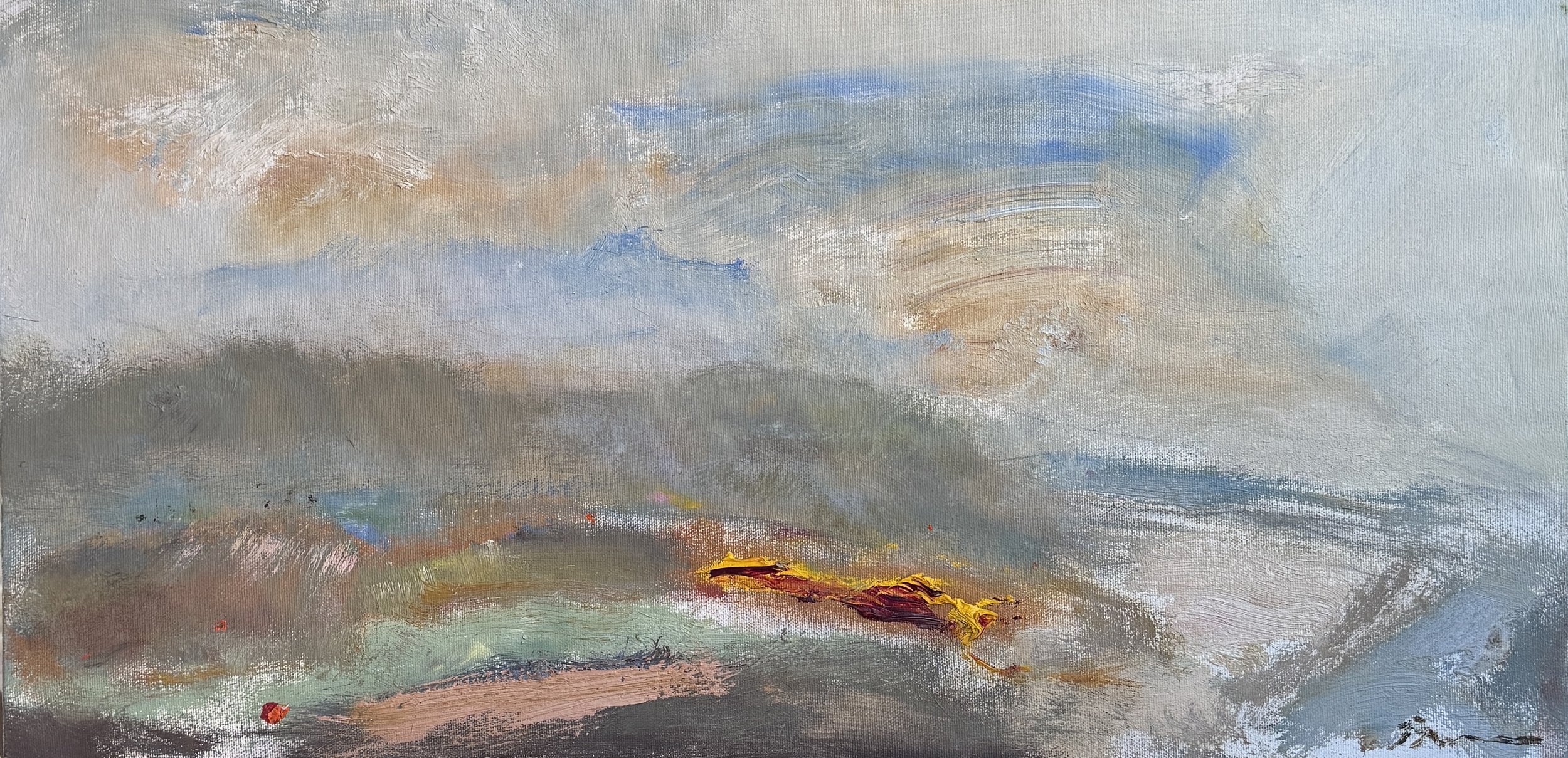 Fluid Horizons, 12%22 x 24%22, dontated to Pride Event 2025.JPG