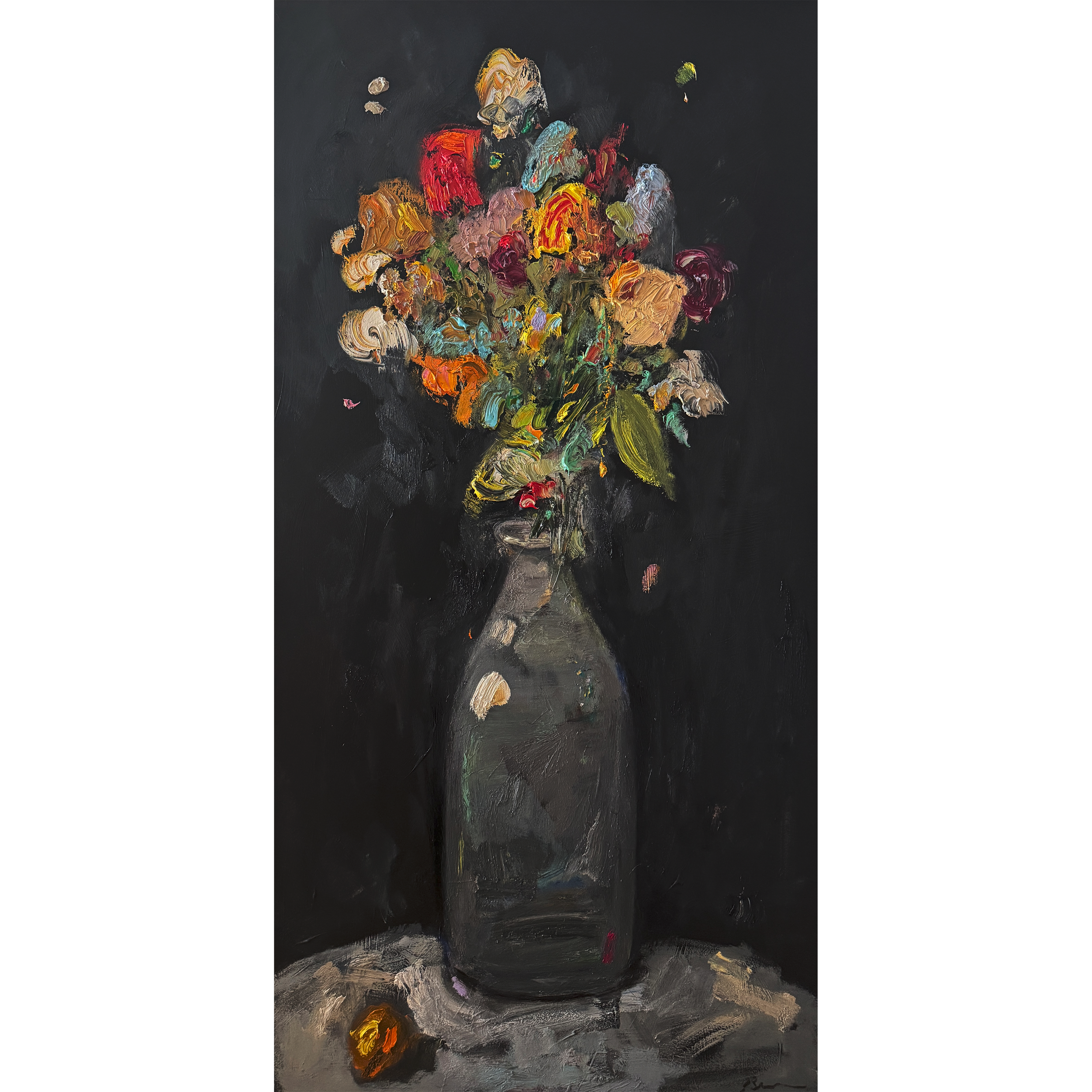 Flowers from the Milk Man