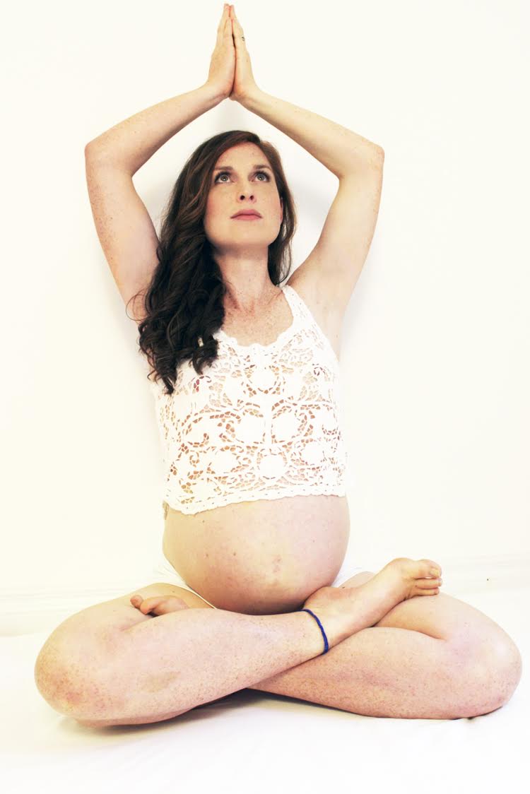 Rachel only days before our daughter, Dayva Grace, was born.