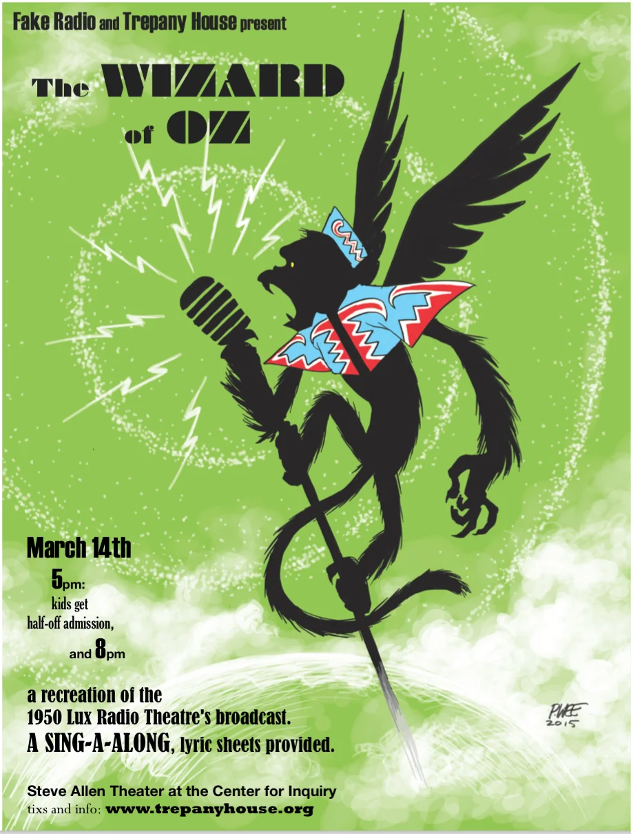 For the adults: Sing-a-long "Wizard of Oz"