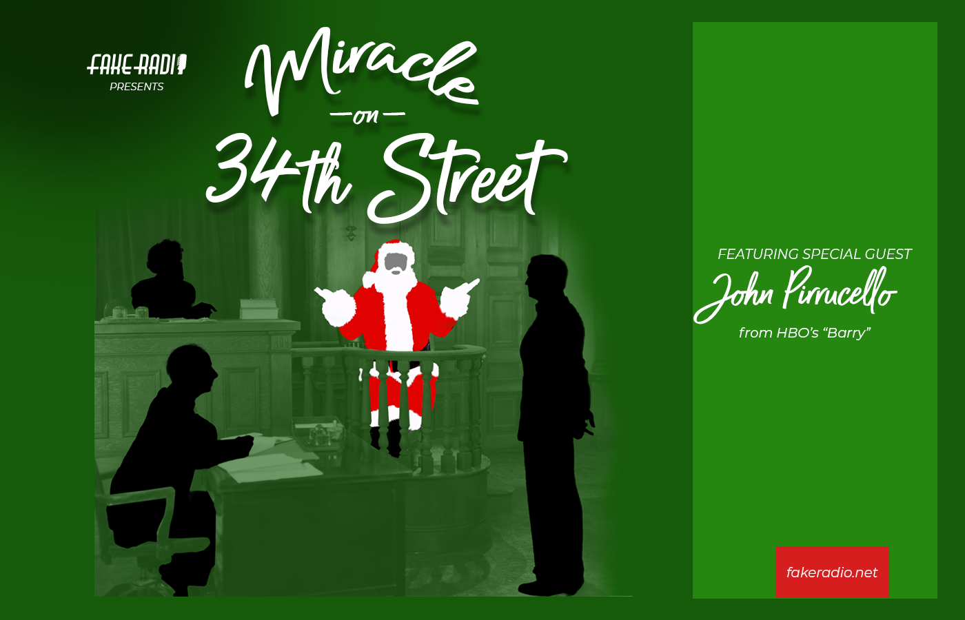 In Los Angeles: John Pirruccello in "Miracle on 34th Street"!
