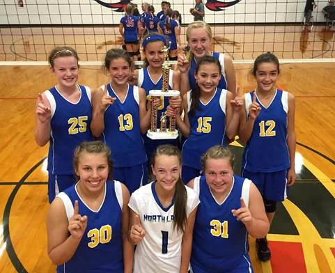North Lamar 7th grade Blue team at the Prairiland Tournament earlier in the year.
