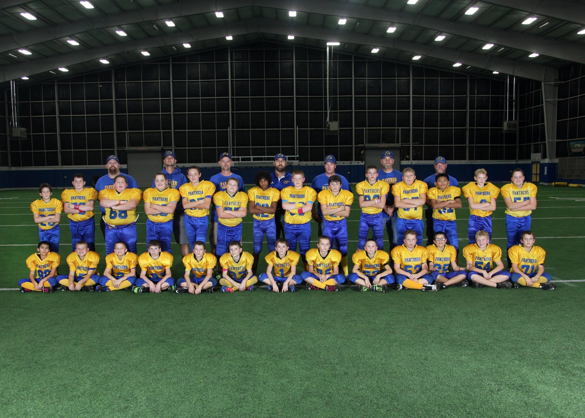 North Lamar Panthers Youth Football Team Super Bowl Champions