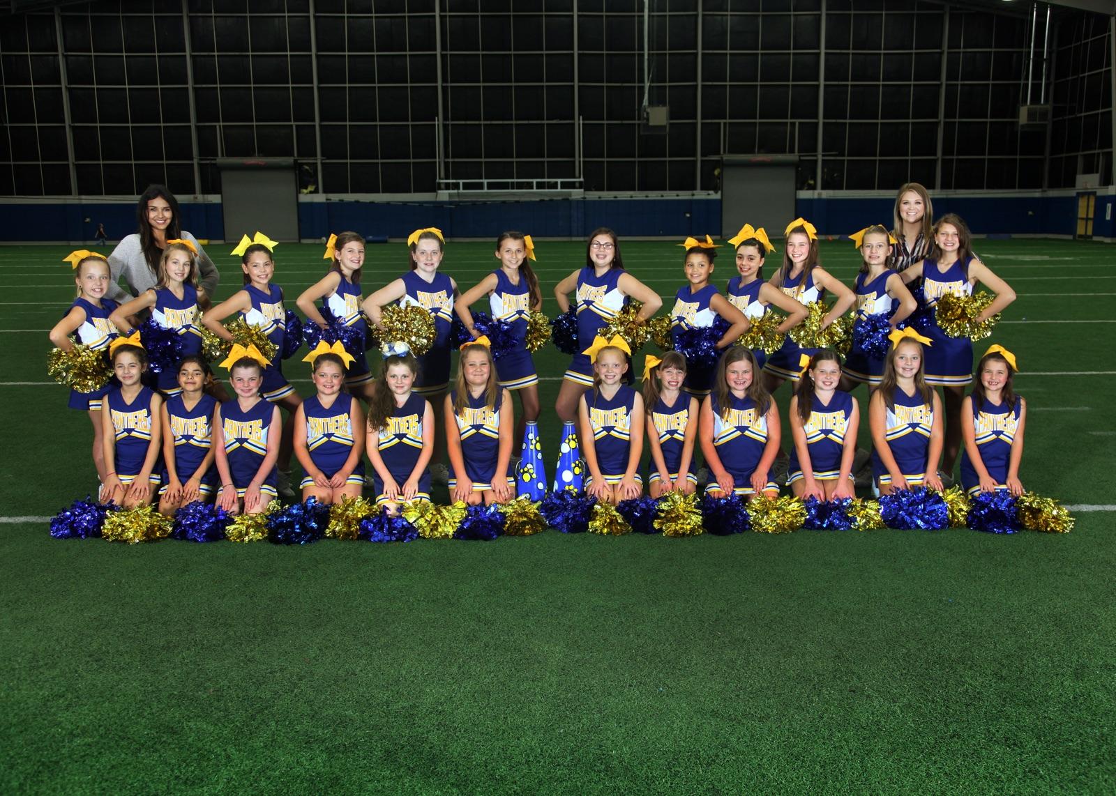  North Lamar Panthers Youth Cheerleaders