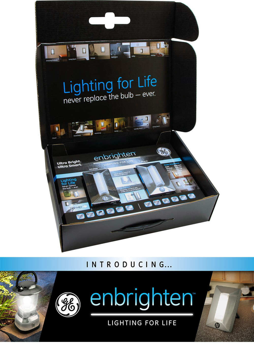  Enbrighten press kit / product release campaign 