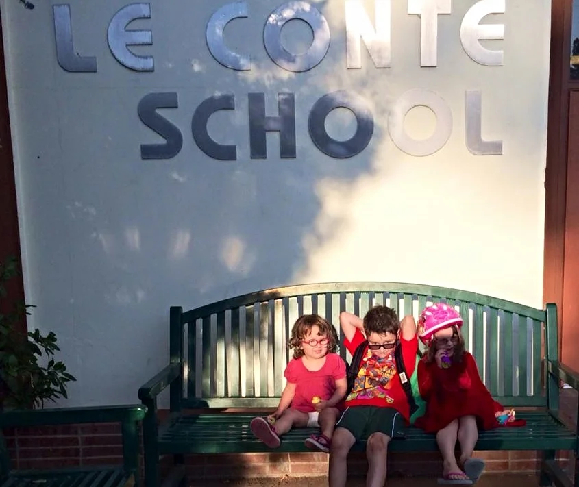 Elliott's First Day of School in Berkeley, 2014