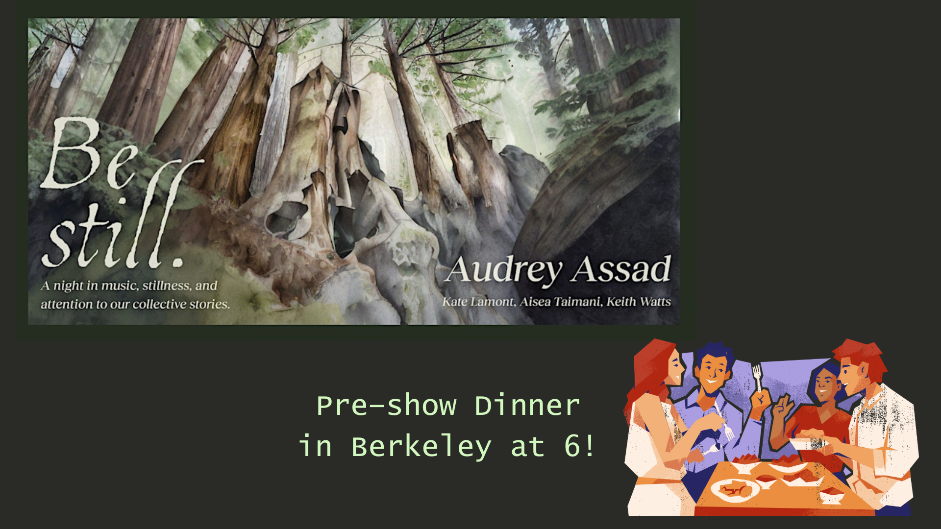 🎶 Experience the Be Still Concert with Audrey Assad, featuring Keith Watts! 🌟