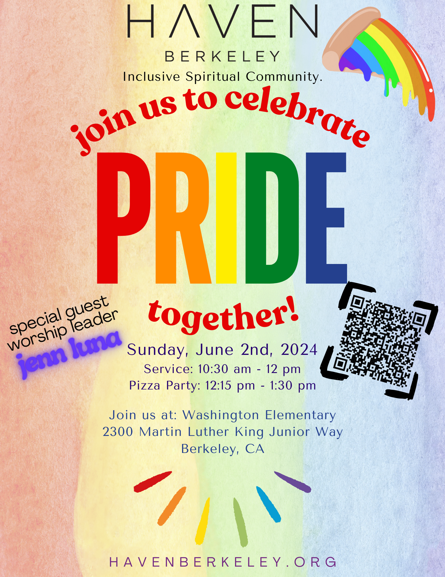 Pride Pizza Party Lunch Celebration