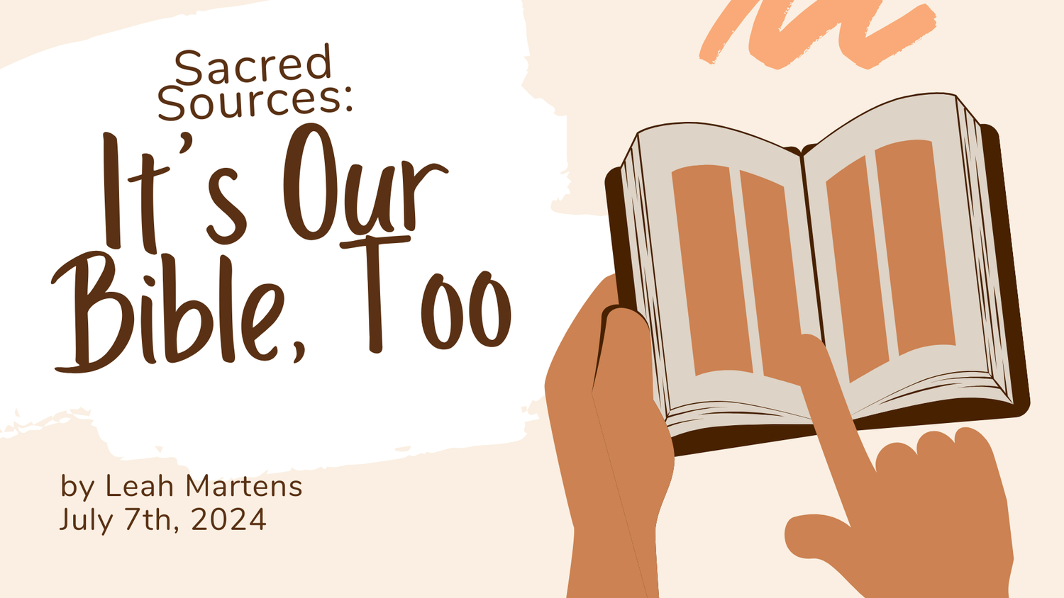 It's Our Bible, Too episode artwork