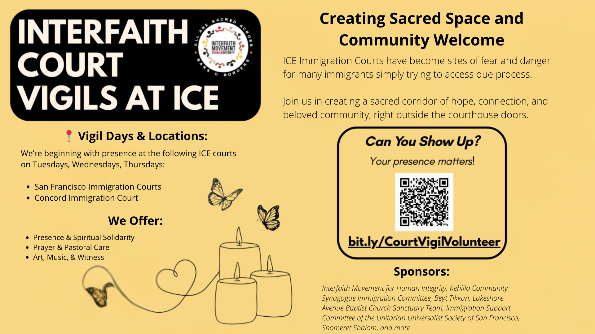 Interfaith Court Vigils at ICE