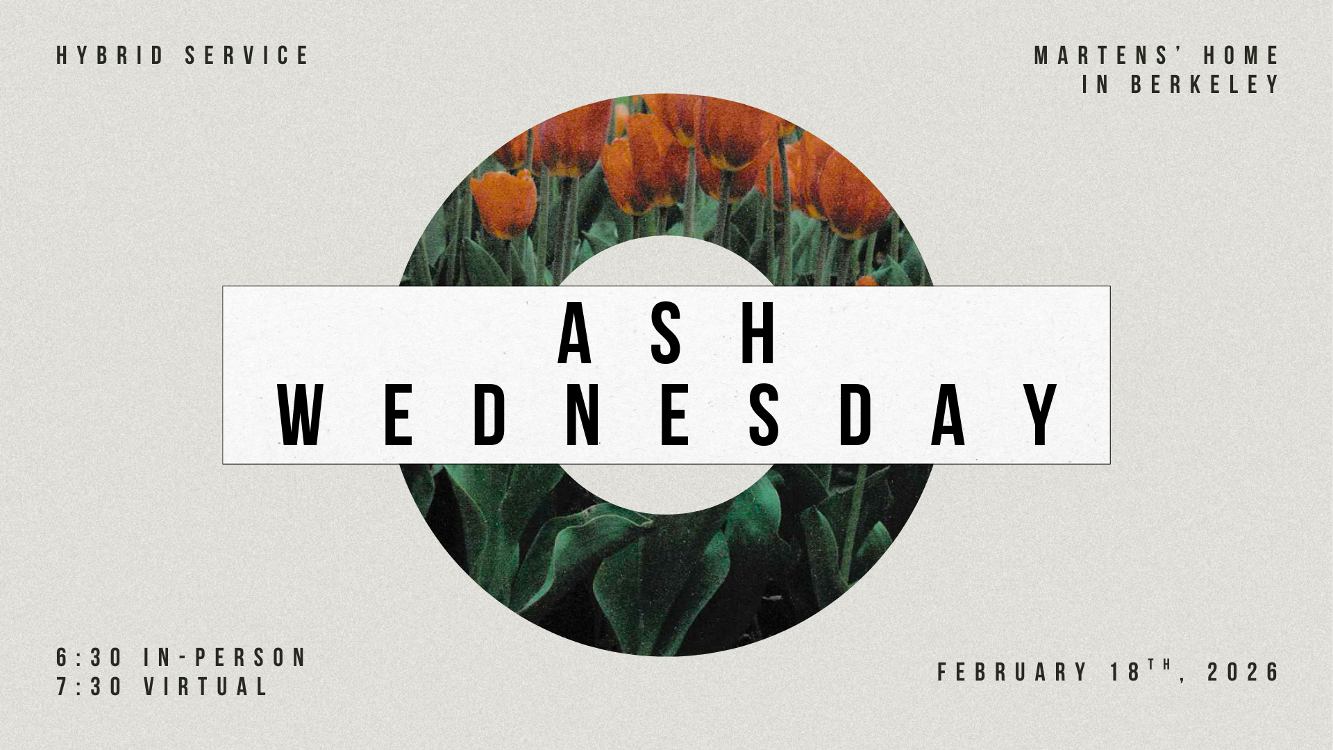 Ash Wednesday Hybrid Services