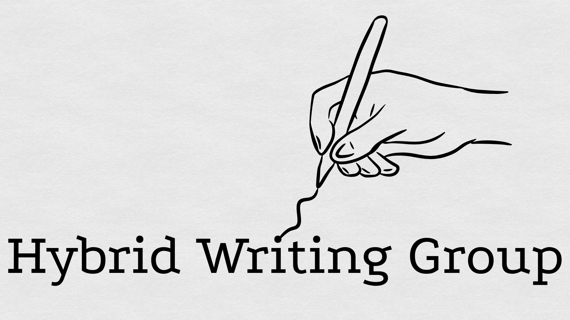 ✍️ Hybrid Writing Group