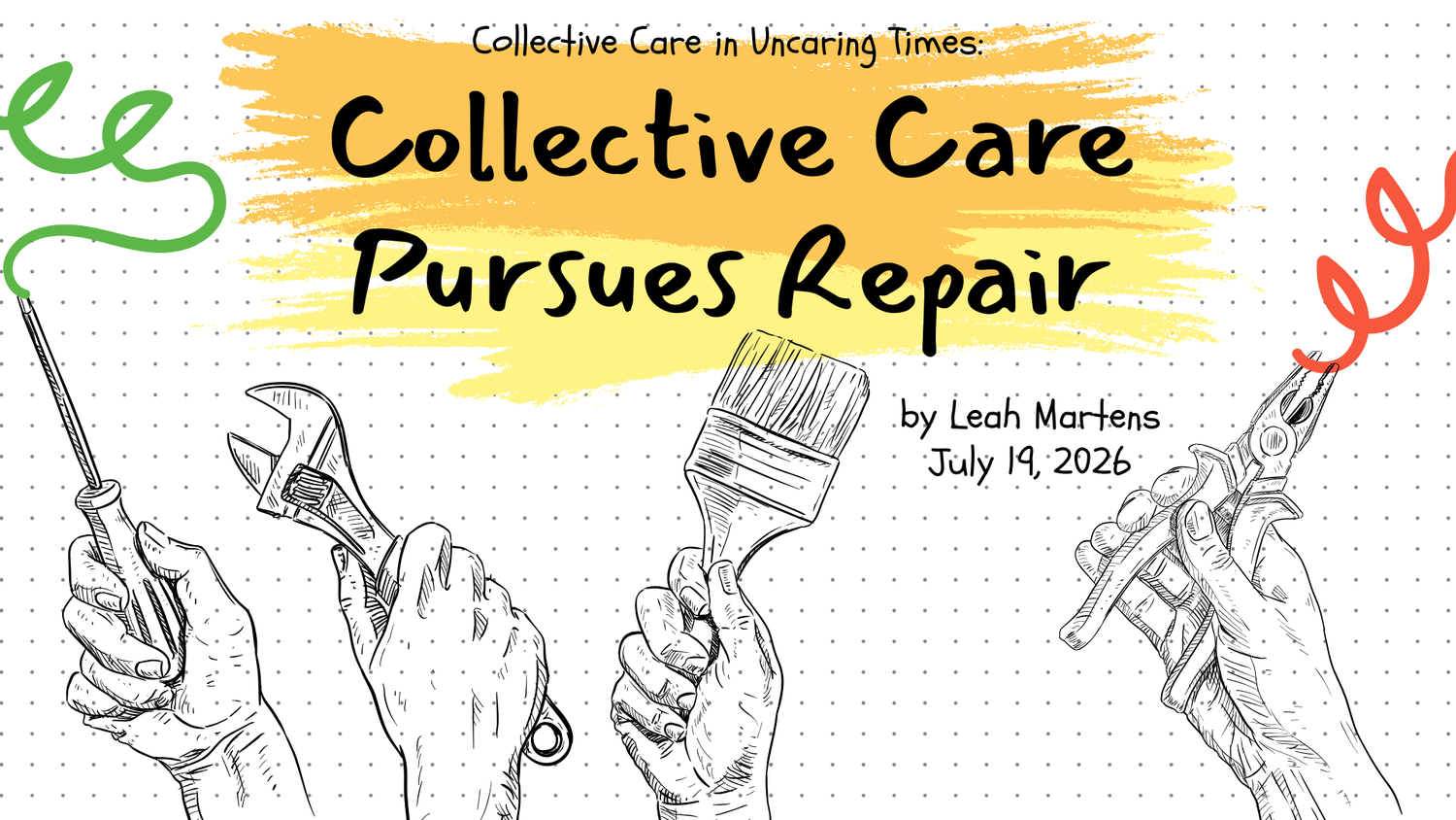 Collective Care Pursues Repair episode artwork