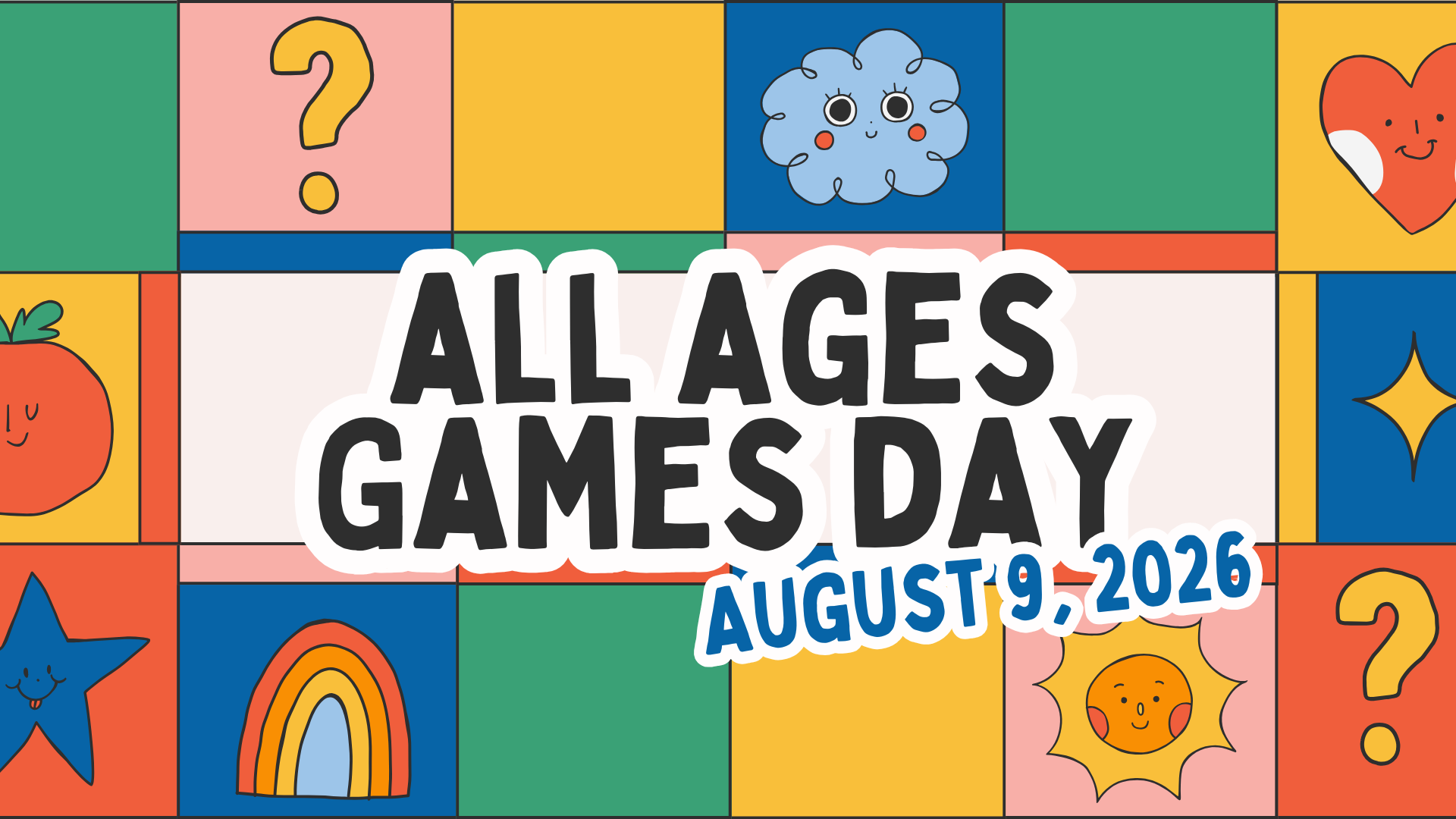 🎲 All Ages Game Day is Coming!