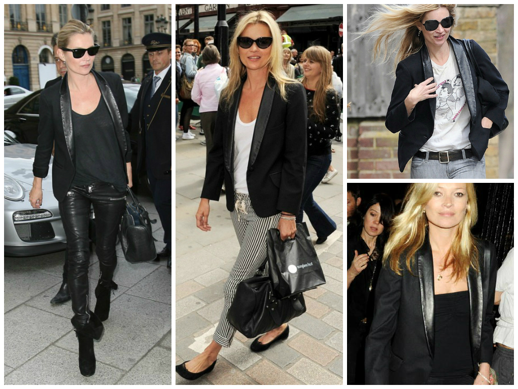 The leather detail is giving this blazer the 'it' item feel. I have a similar blazer with satin lapels by Stalla McCarthney and love wearing it with dresses, skirts, jeans and pants. This time of year in spring is really perfect for an item like this. It's also always chic for work. 