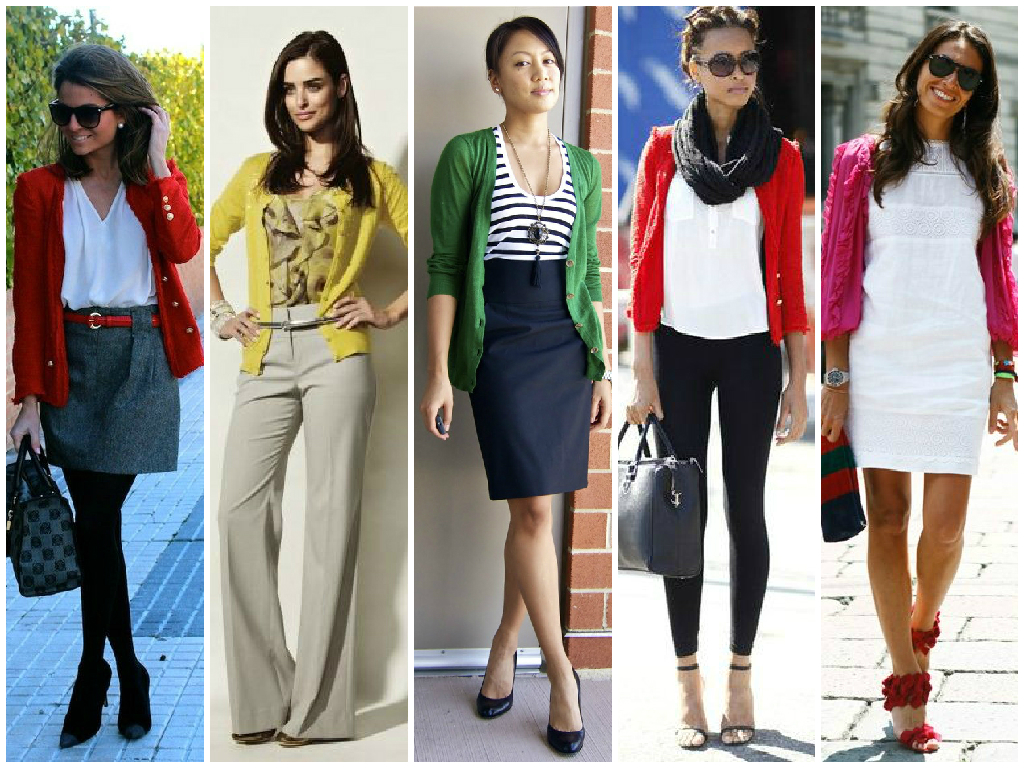 colorful work outfits