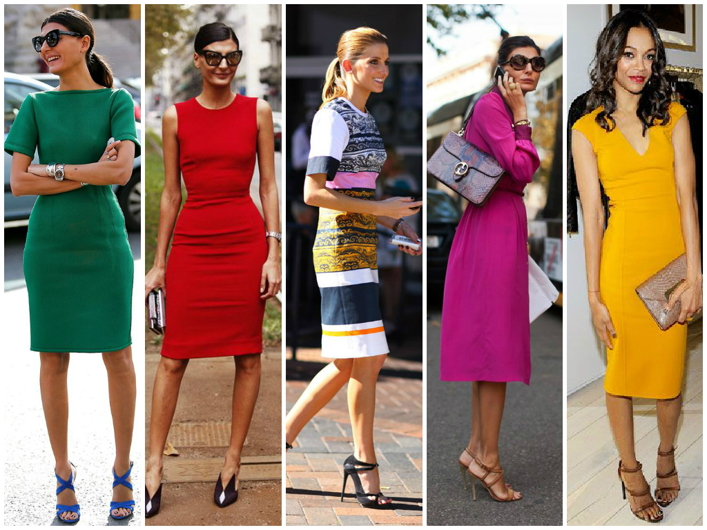 colorful work outfits