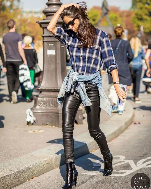 Pulling out my old plaid shirt. Some fun ways to wear it 💗