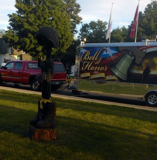 Bell of Honor at Freedom Walk, Kasson, Mn. 9/11/2013.