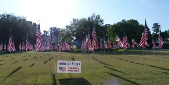  Mantorville first Field of Flag in Mantorville, Mn 9/6/13. 