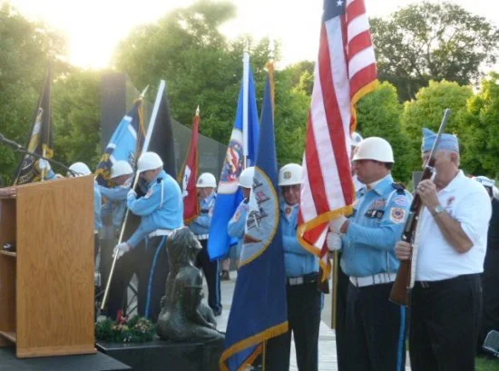  Rochester VFW Posting the Colors. 
